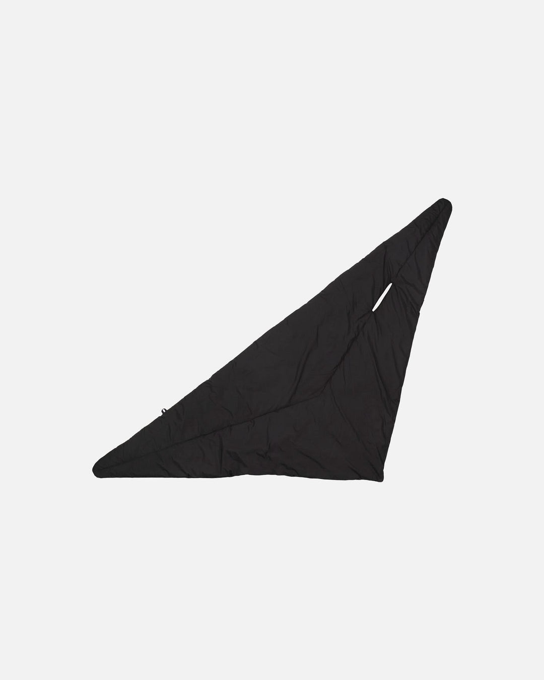 pillow triangle scarf - black