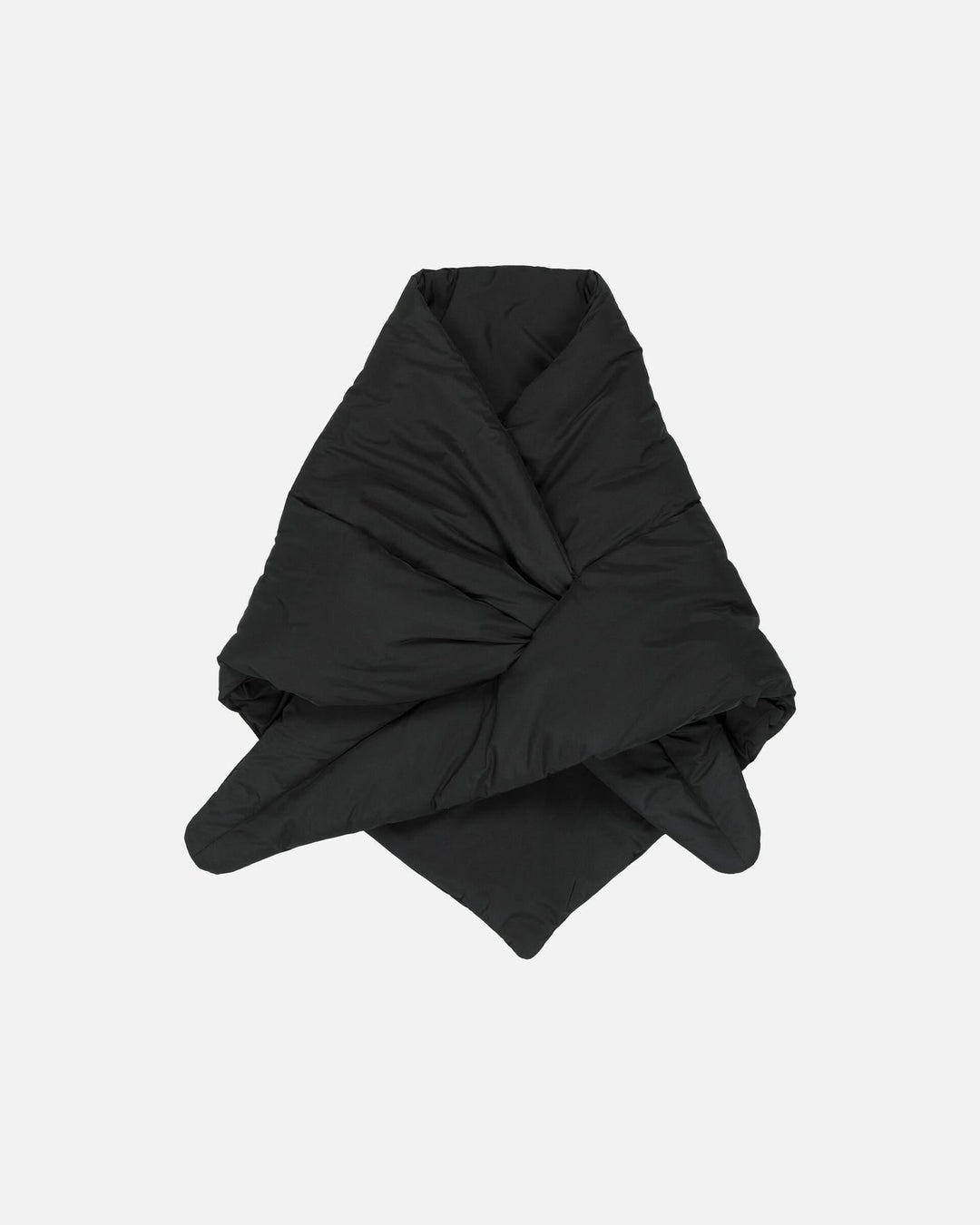 pillow triangle scarf - black