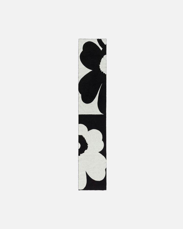 sävellys unikko kioski scarf - black and white