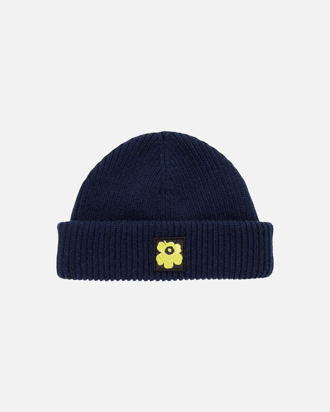 roihua solid knitted toque - blue