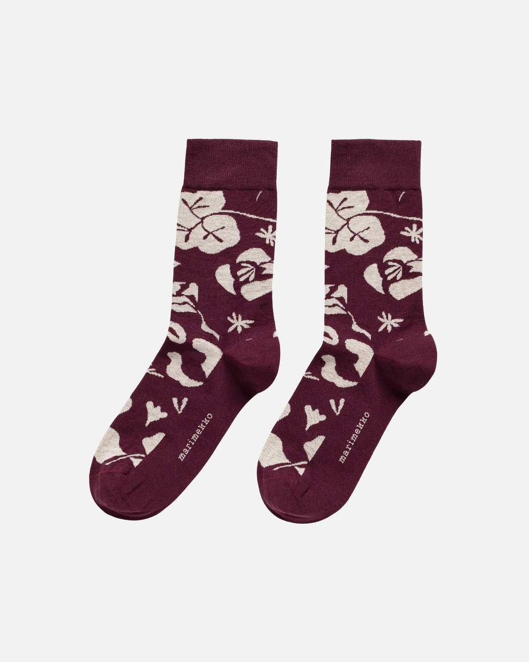 kasvaa nokturno socks - maroon