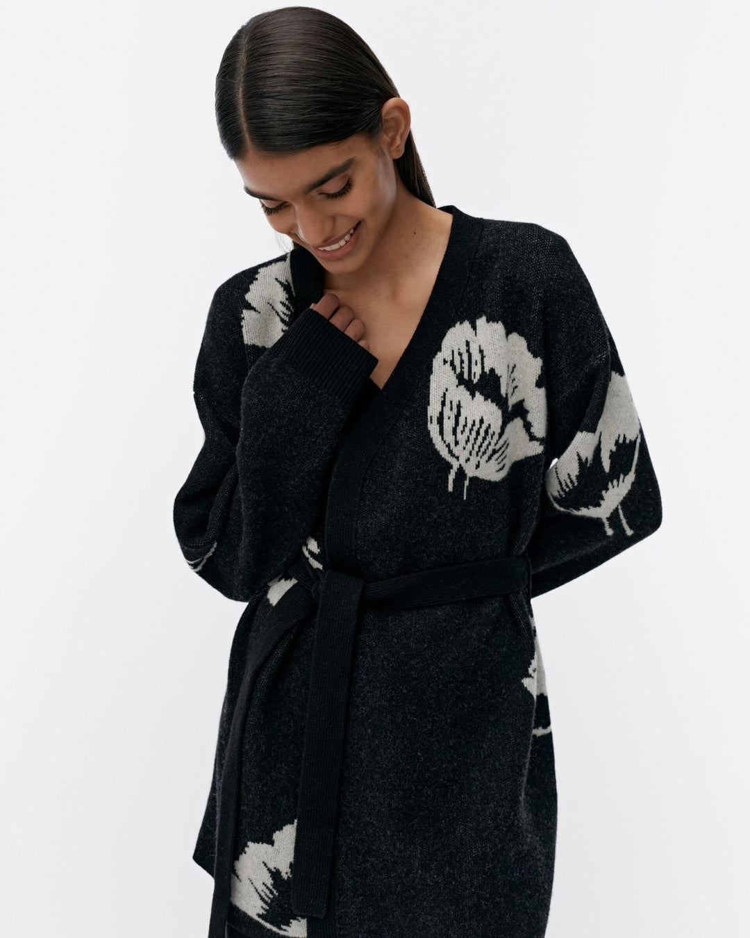 alkaa myski knitted cardigan