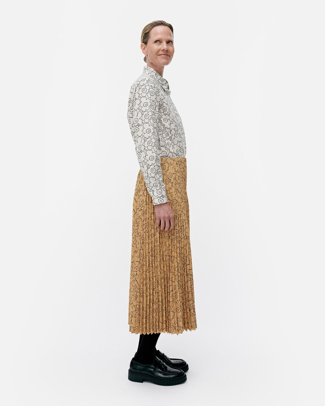 myy piirto unikko skirt - mustard