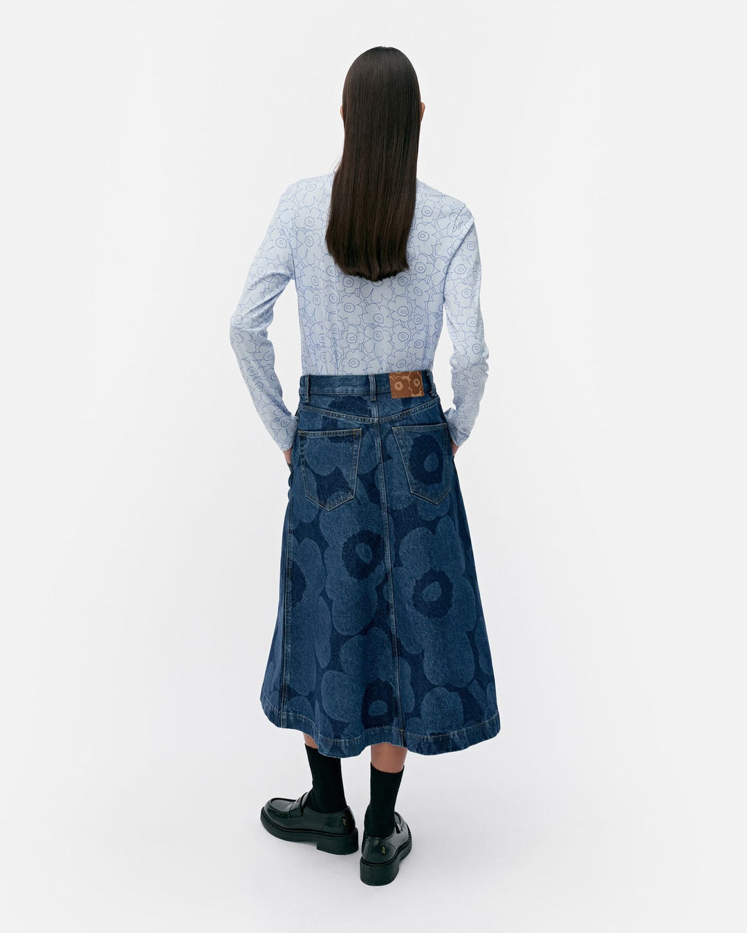 maridenim suoritus unikko skirt