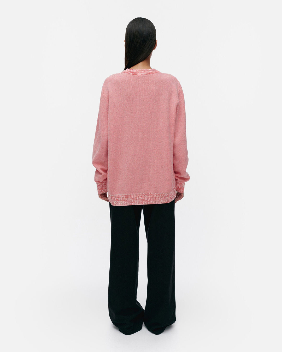 lasi vihkiruusu knitted cotton pullover - pink