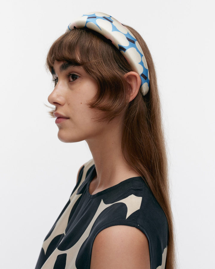 tenhota unikko hairband - white/blue