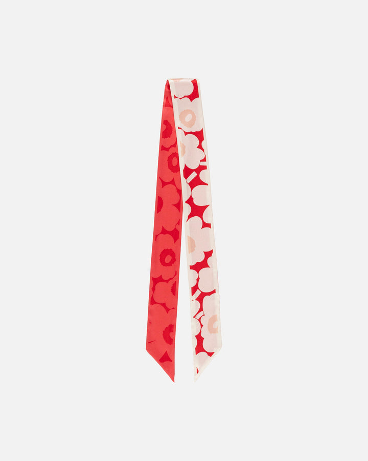 jåvva unikko silk scarf - red