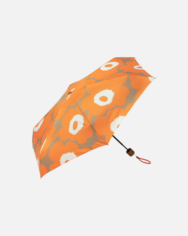 mini manual unikko umbrella - orange