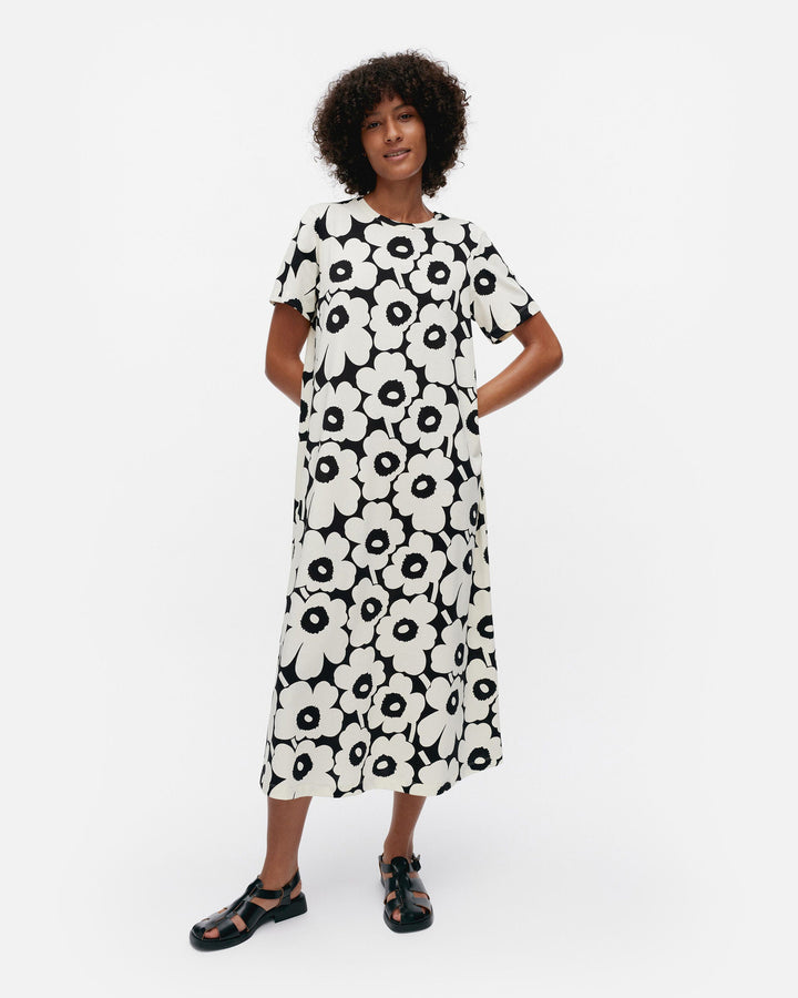 pisteinen unikko jersey dress