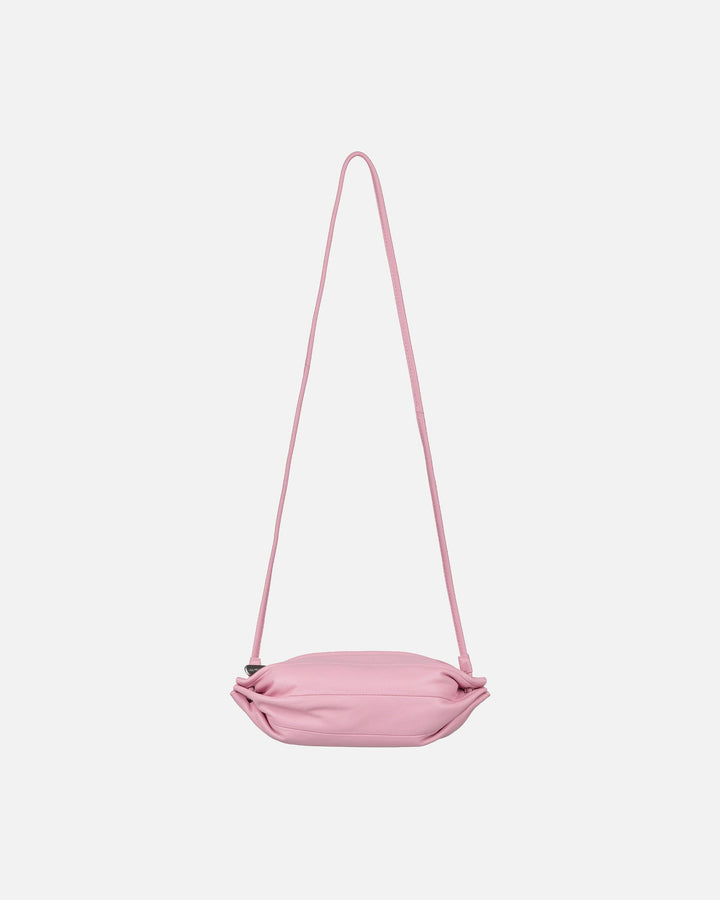 pikku karla leather bag - bubblegum