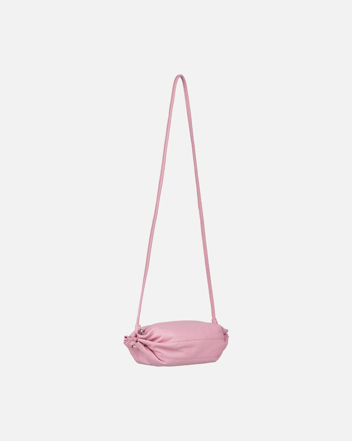 pikku karla leather bag - bubblegum