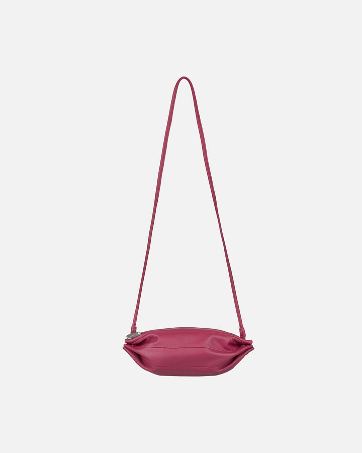 pikku karla leather bag - wine