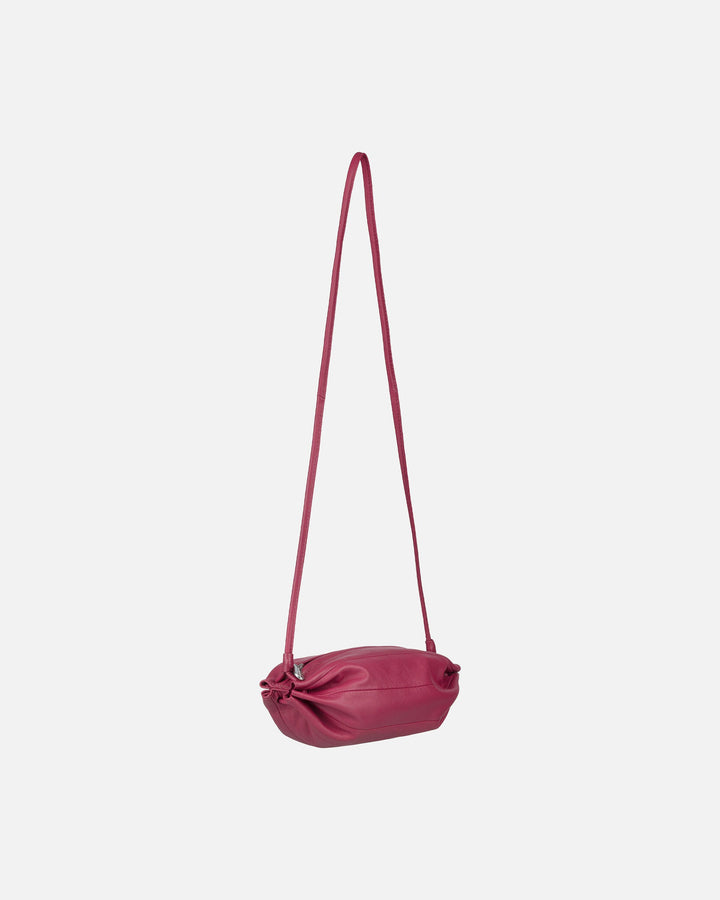 pikku karla leather bag - wine