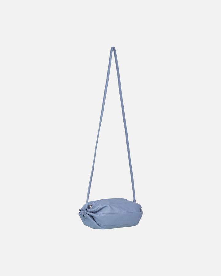 pikku karla leather bag - periwinkle