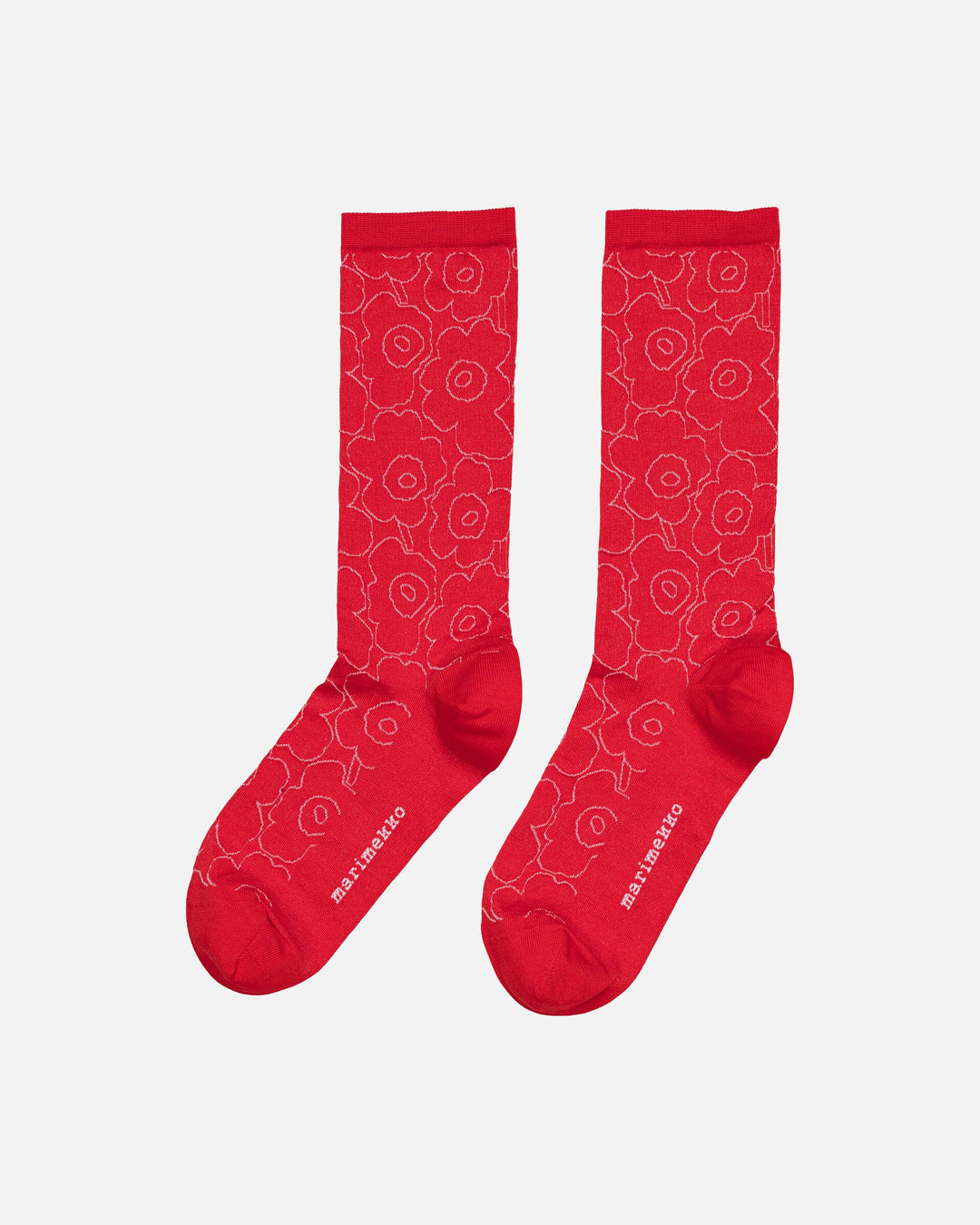 sissi piirto unikko socks - red