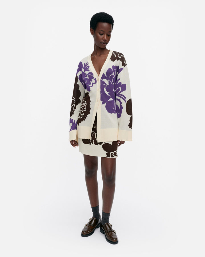 lumoava pioni knitted cardigan