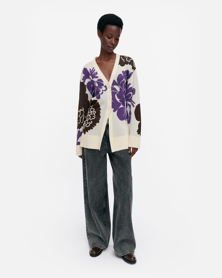 lumoava pioni knitted cardigan