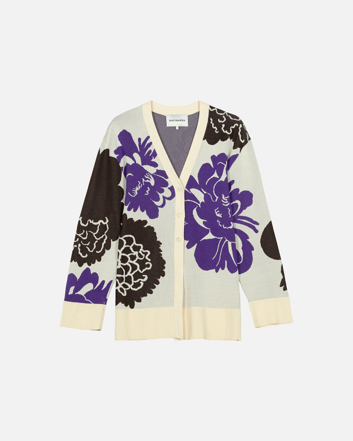 lumoava pioni knitted cardigan