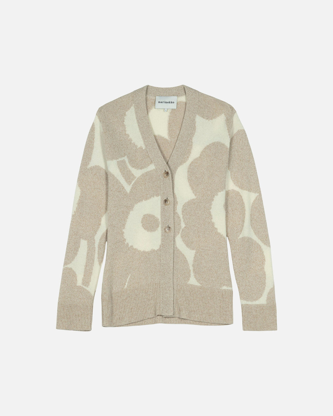 kumma unikko knitted cardigan - beige