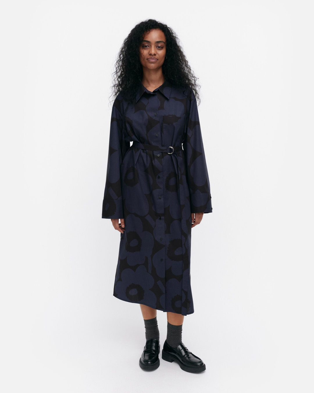 jälki unikko cotton poplin dress