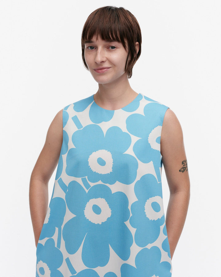siluetti unikko cotton twill dress