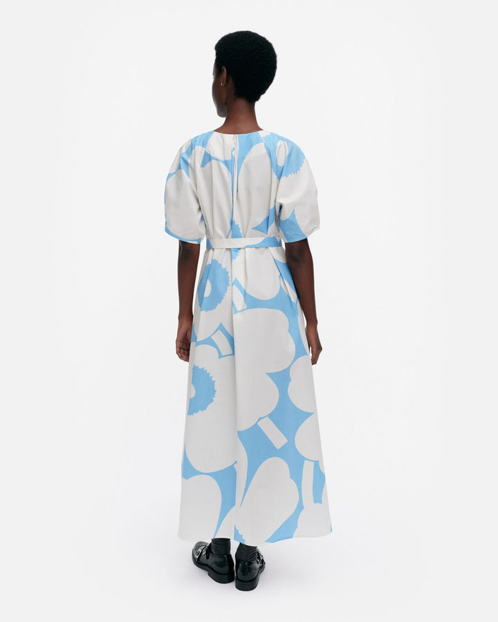 juhlinta unikko cotton poplin dress