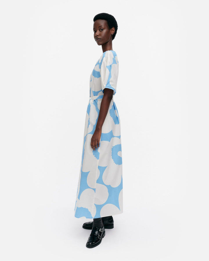 juhlinta unikko cotton poplin dress