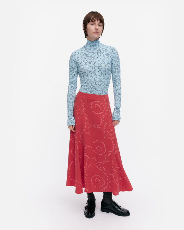 muovaus piirto unikko skirt