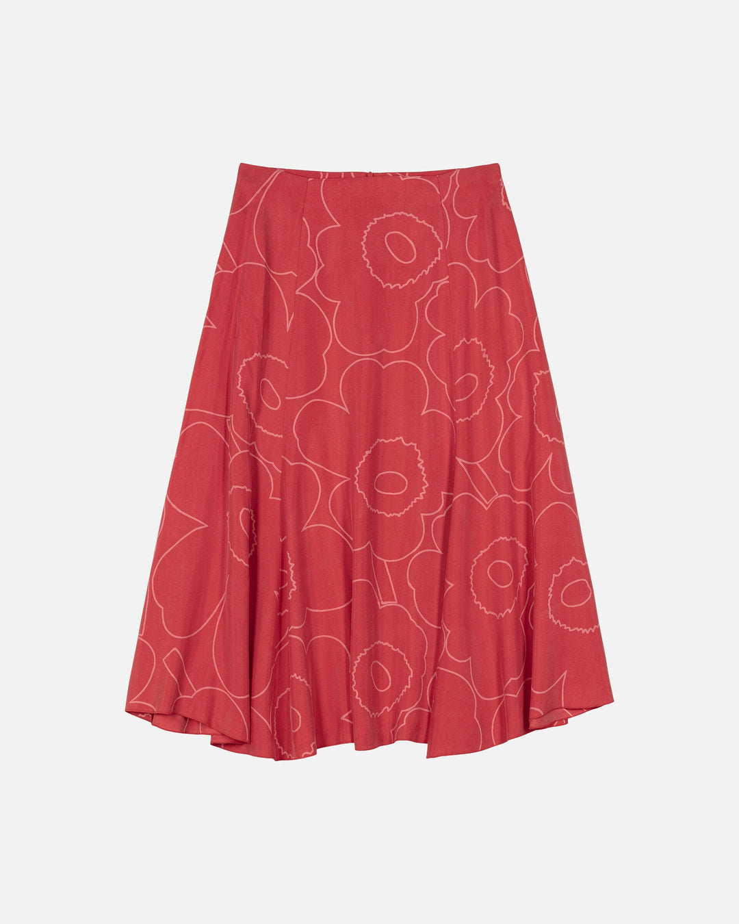 muovaus piirto unikko skirt