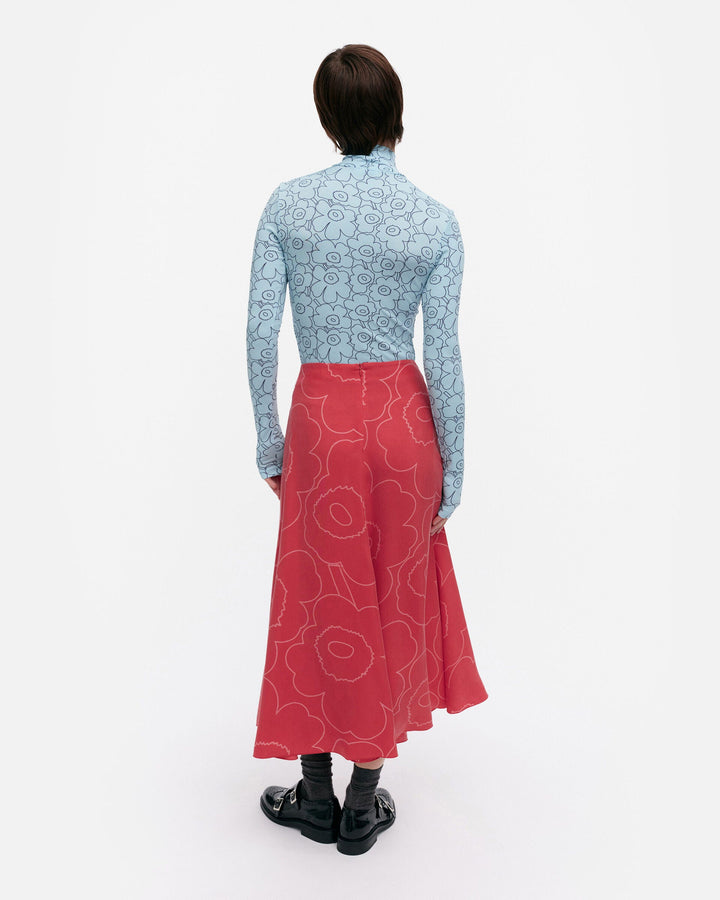muovaus piirto unikko skirt