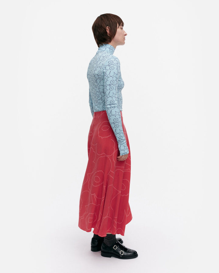 muovaus piirto unikko skirt
