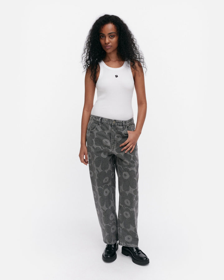 maridenim barrel jeans unikko - grey