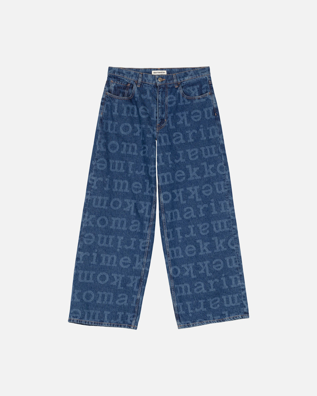 maridenim loose logo jeans