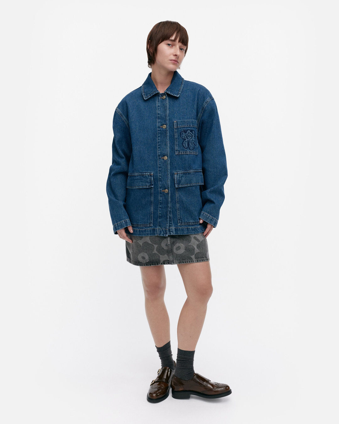 maridenim poweri unikko denim jacket - blue
