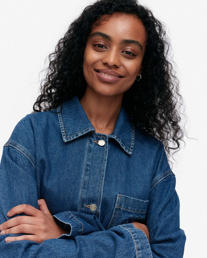 maridenim poweri unikko denim jacket - blue