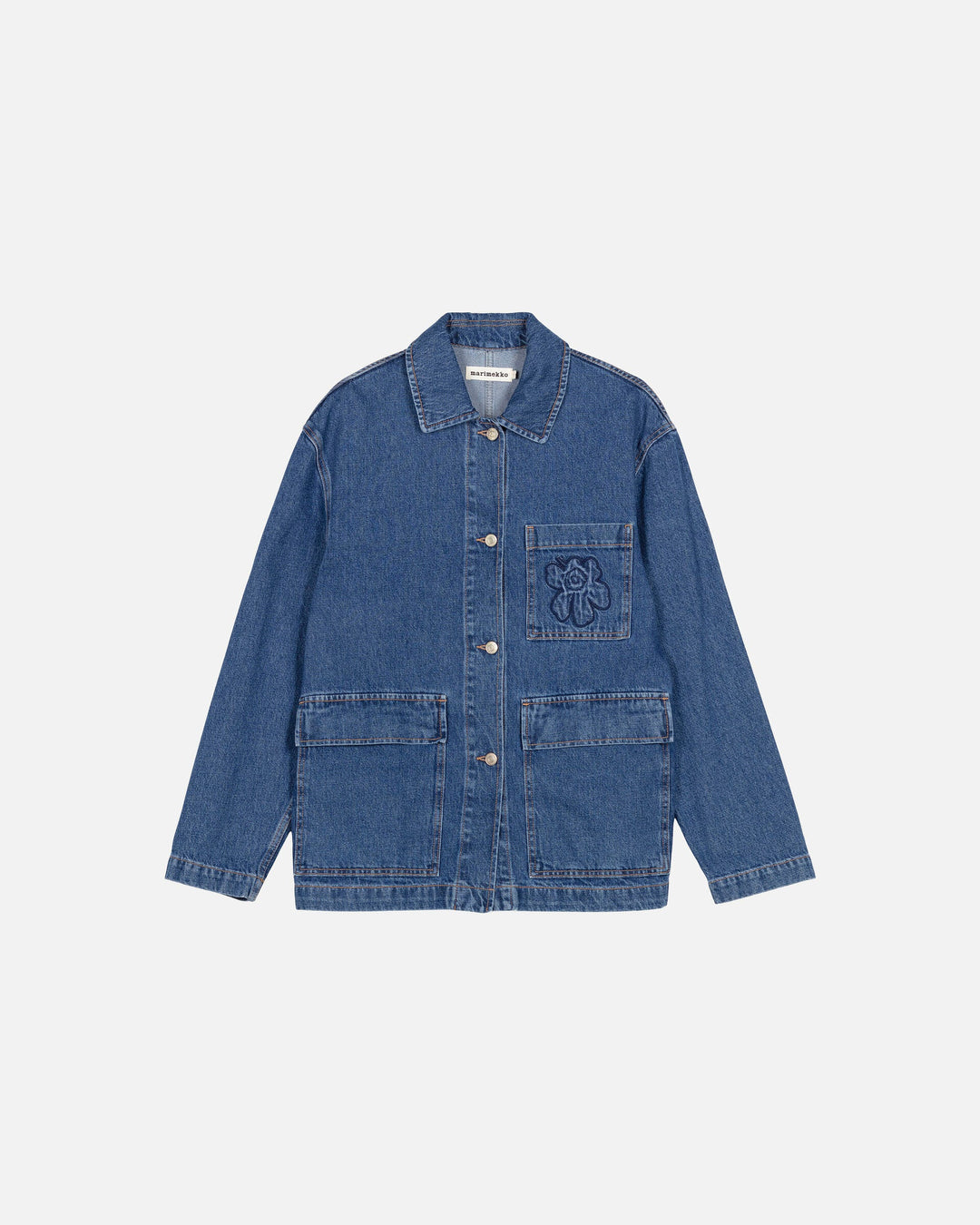 maridenim poweri unikko denim jacket - blue