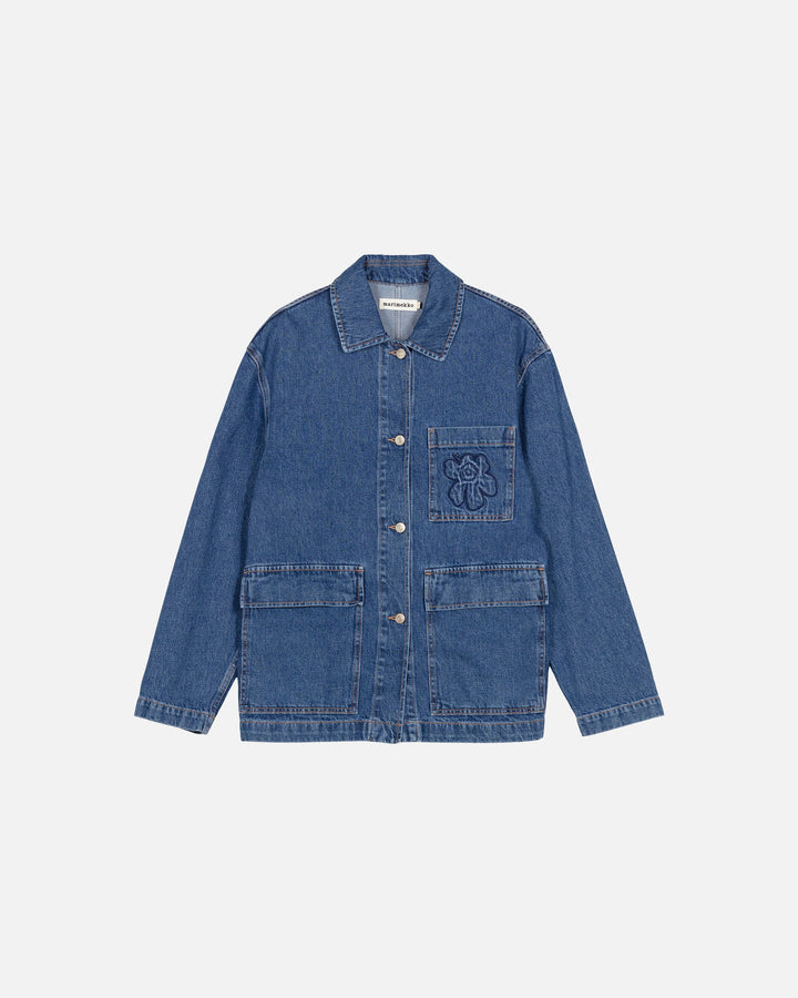maridenim poweri unikko denim jacket - blue