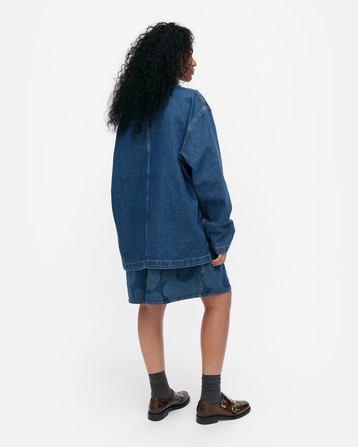 maridenim poweri unikko denim jacket - blue