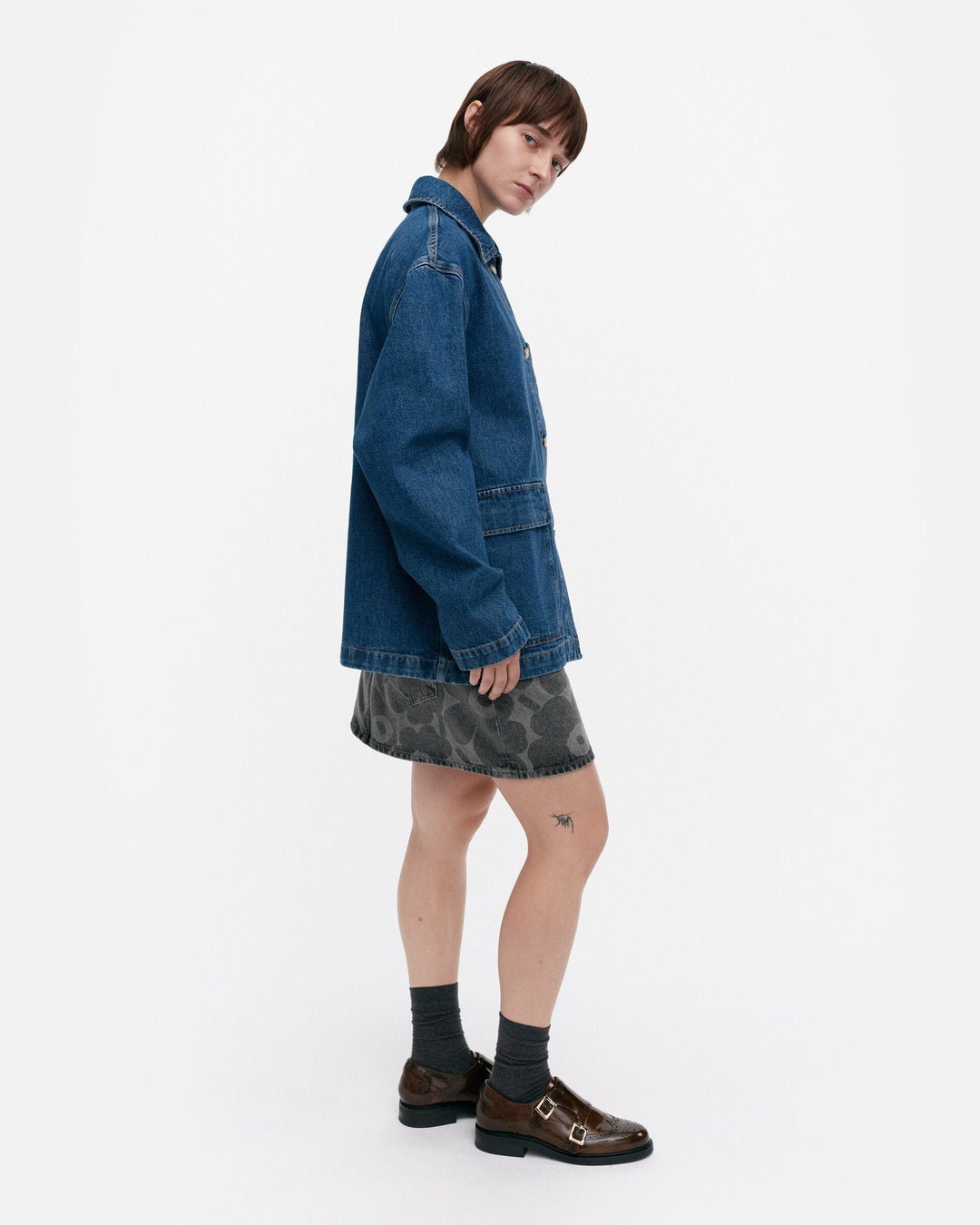 maridenim poweri unikko denim jacket - blue