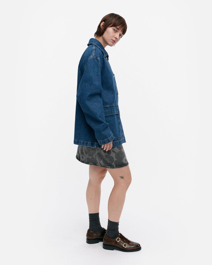 maridenim poweri unikko denim jacket - blue