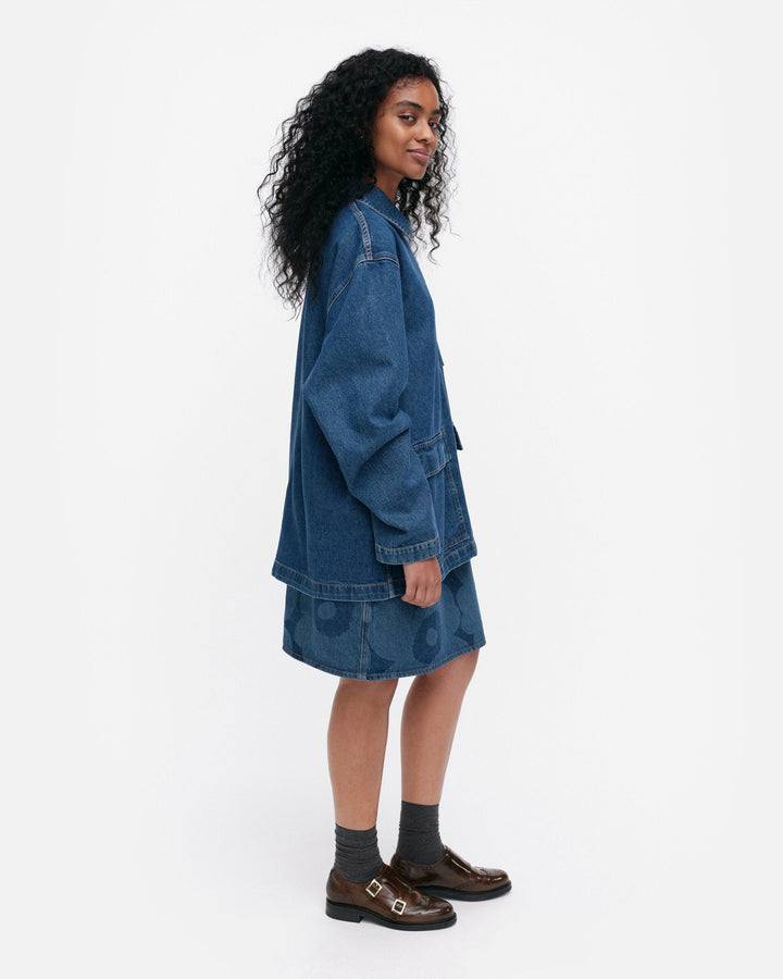 maridenim poweri unikko denim jacket - blue