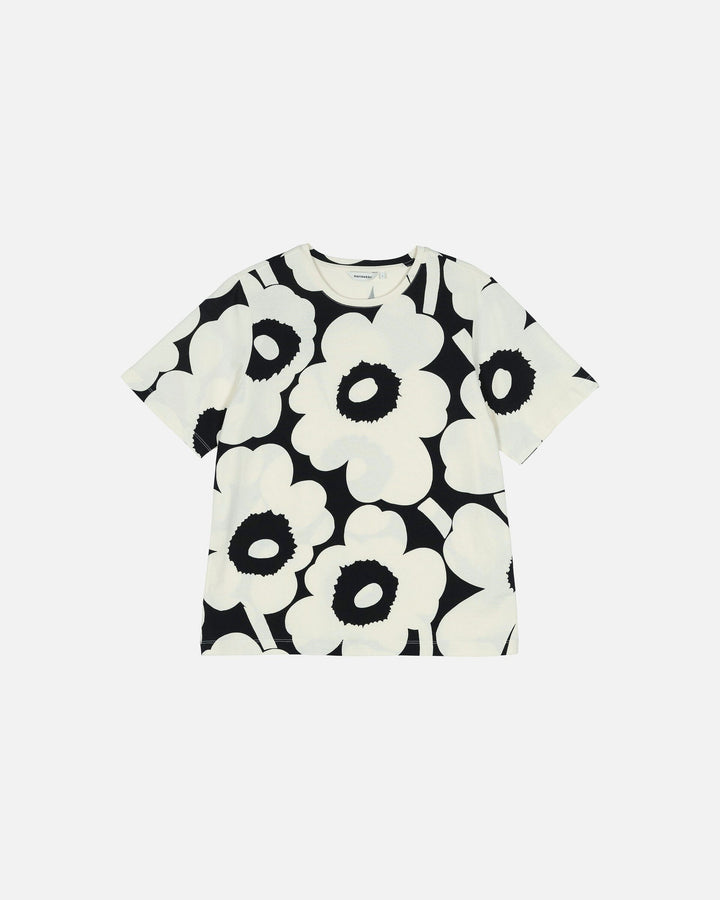 tunnit unikko t-shirt - black/white