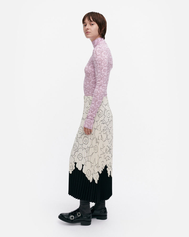 solmia piirto unikko turtleneck shirt - pink