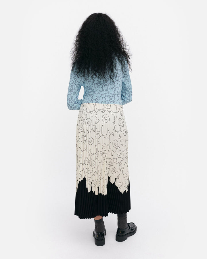solmia piirto unikko turtleneck shirt - light blue