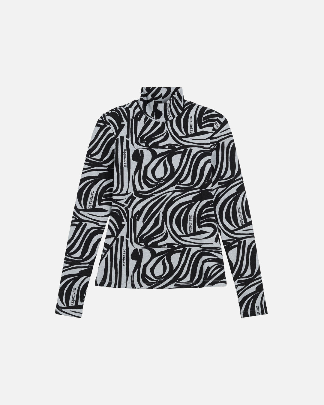 jäkälä jokuraita logo turtleneck shirt