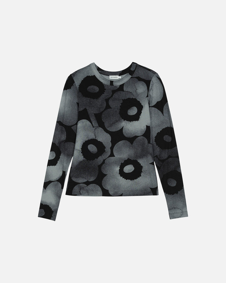 viedä akvarelli unikko jersey top