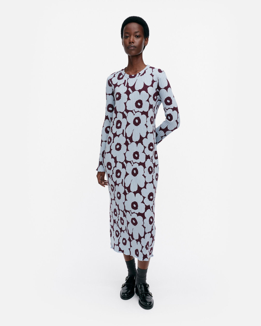 rulla unikko rib jersey dress