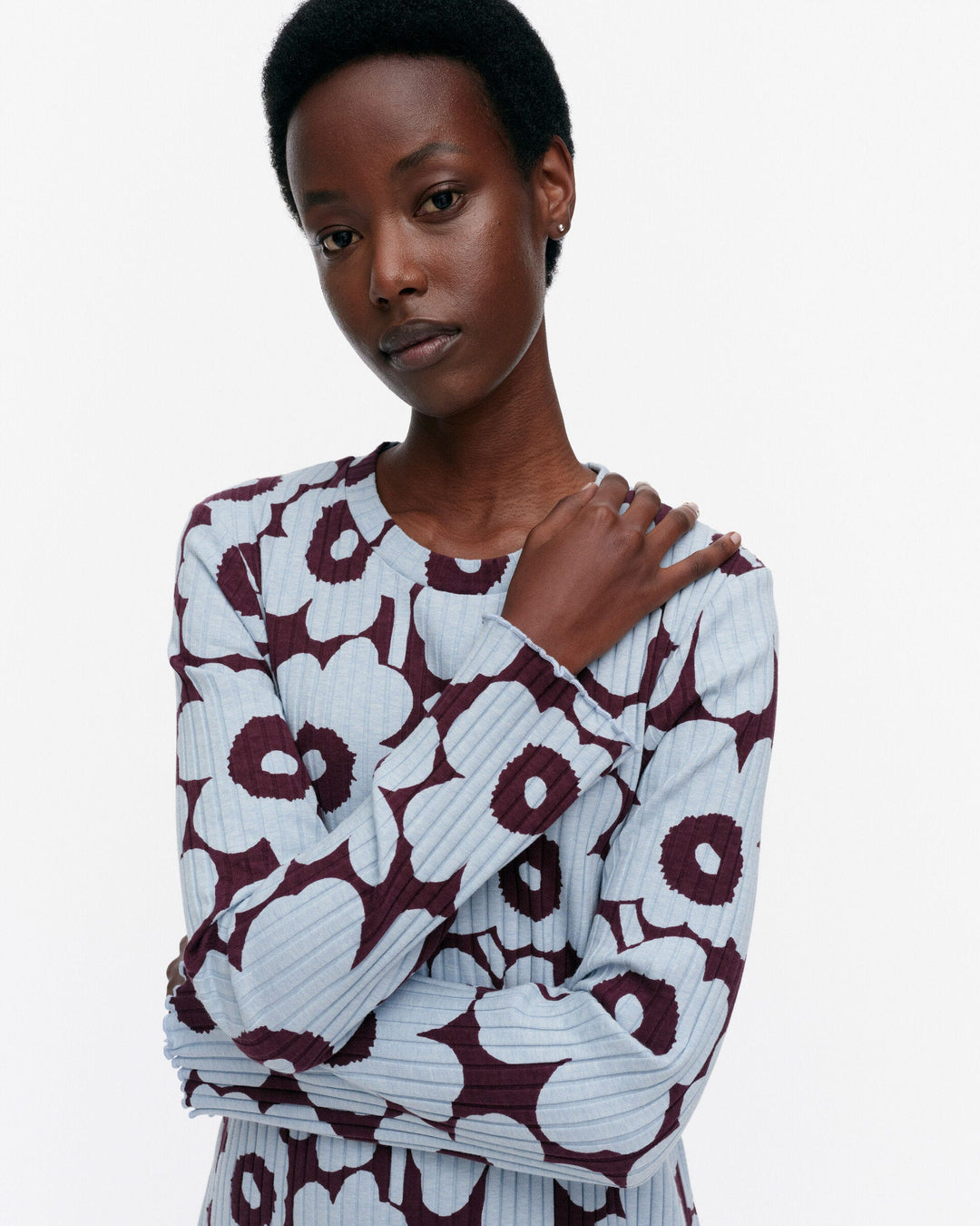 rulla unikko rib jersey dress