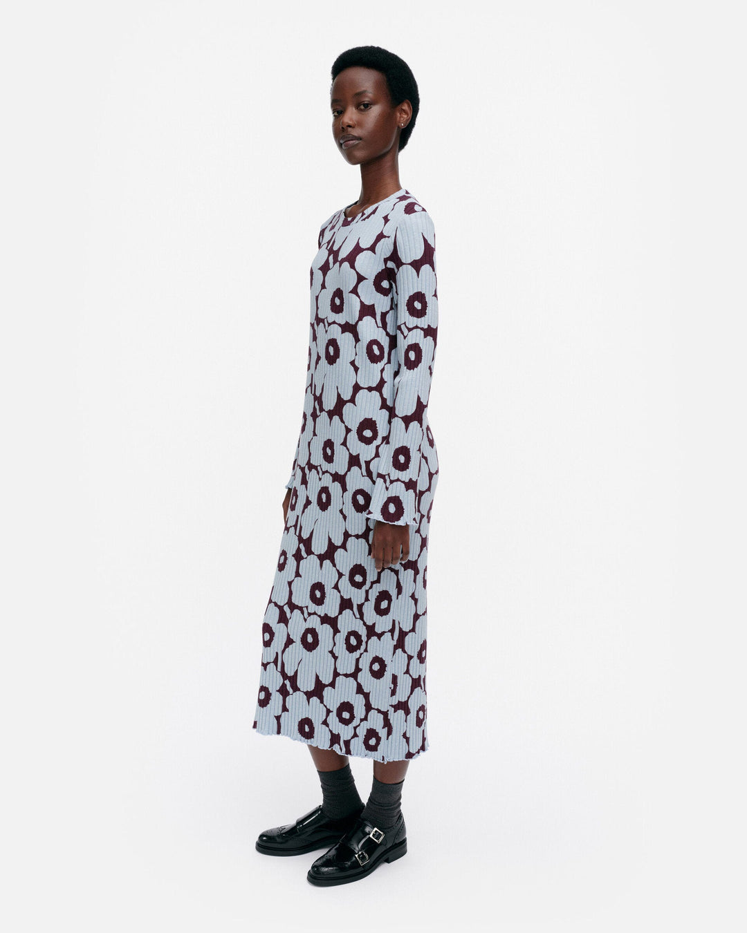 rulla unikko rib jersey dress