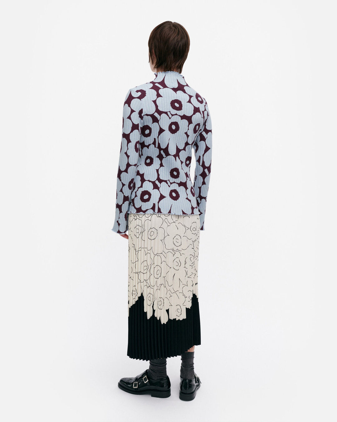 faasi unikko rib jersey top